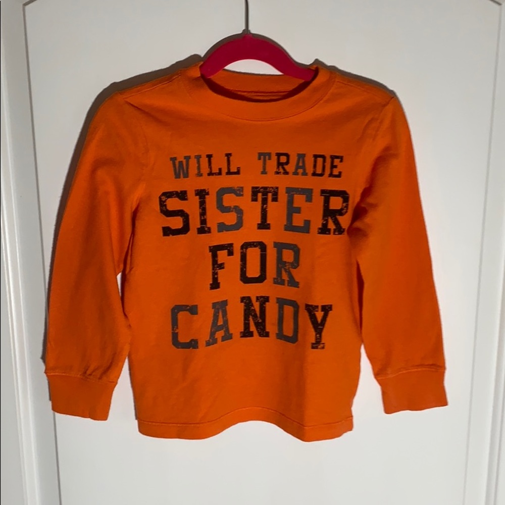 Old Navy kids orange shirt. Size 5T